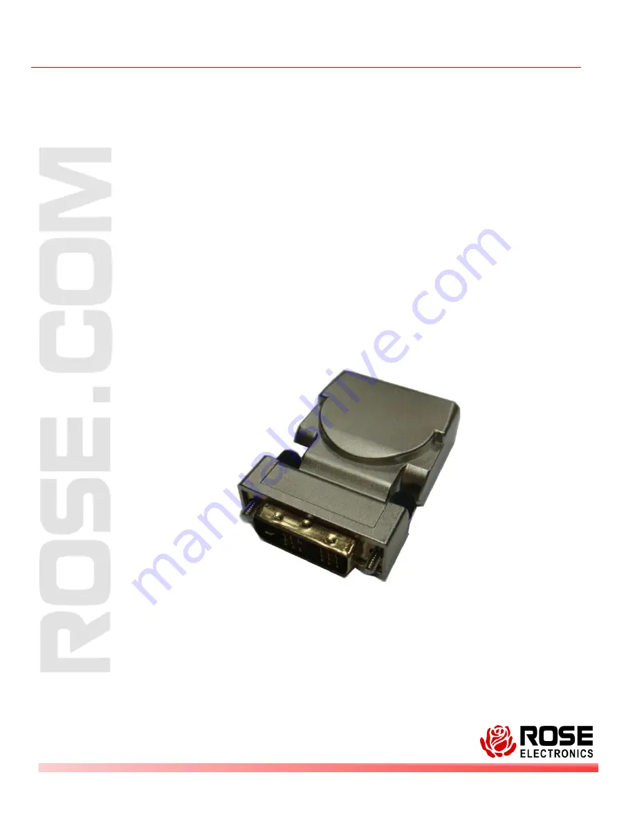 Rose electronics CrystalView Micro LT Скачать руководство пользователя страница 1