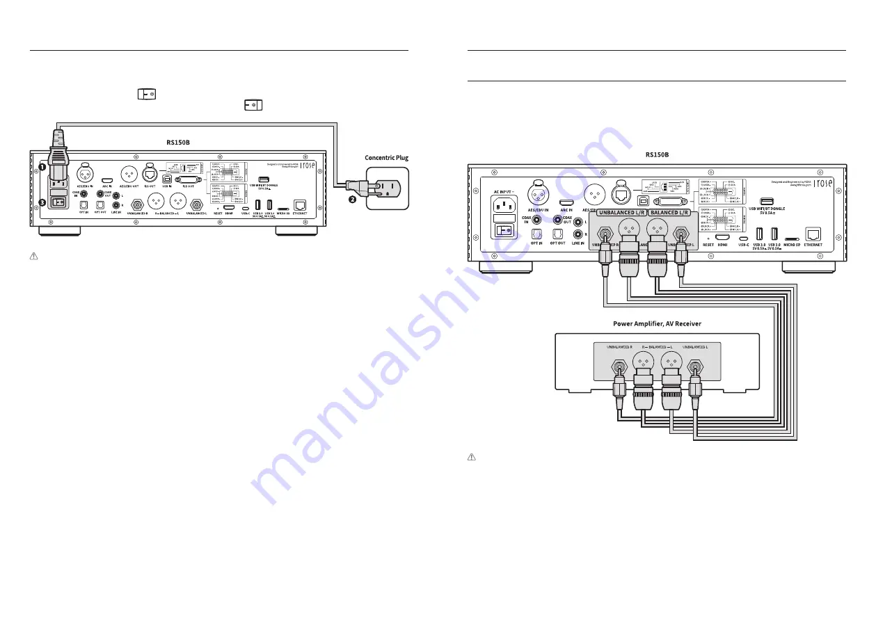 Rose electronics RS150B Owner'S Manual Download Page 10