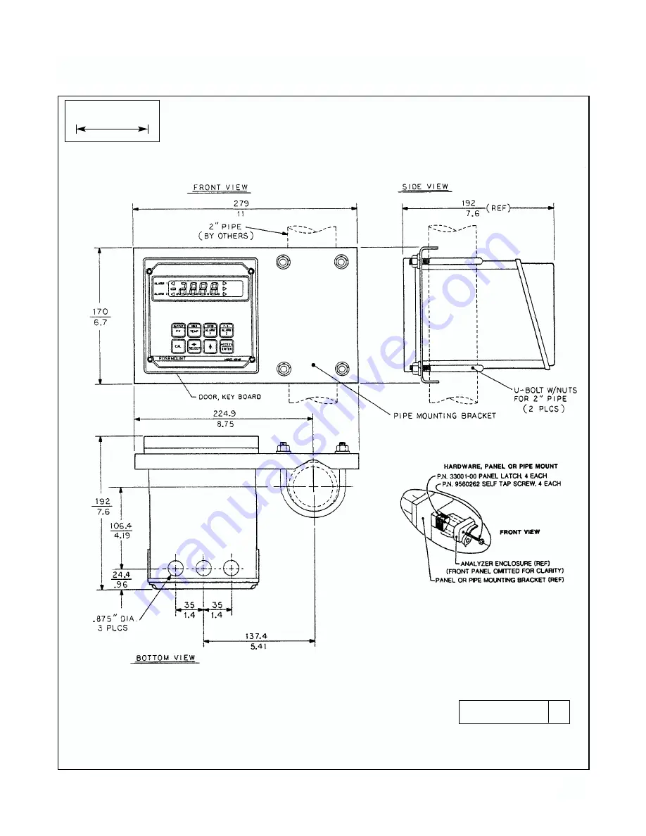 Rosemount 1054B Скачать руководство пользователя страница 14