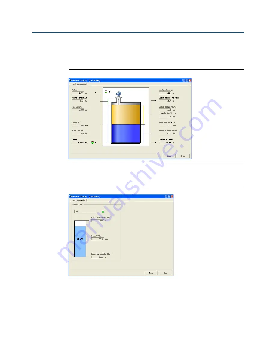 Rosemount 5300 Series Reference Manual Download Page 159