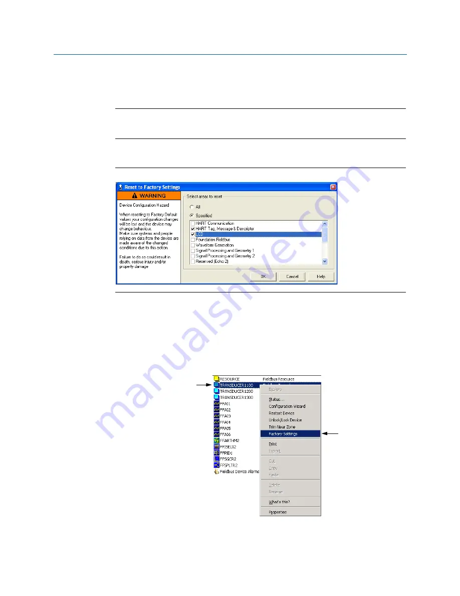 Rosemount 5300 Series Reference Manual Download Page 183