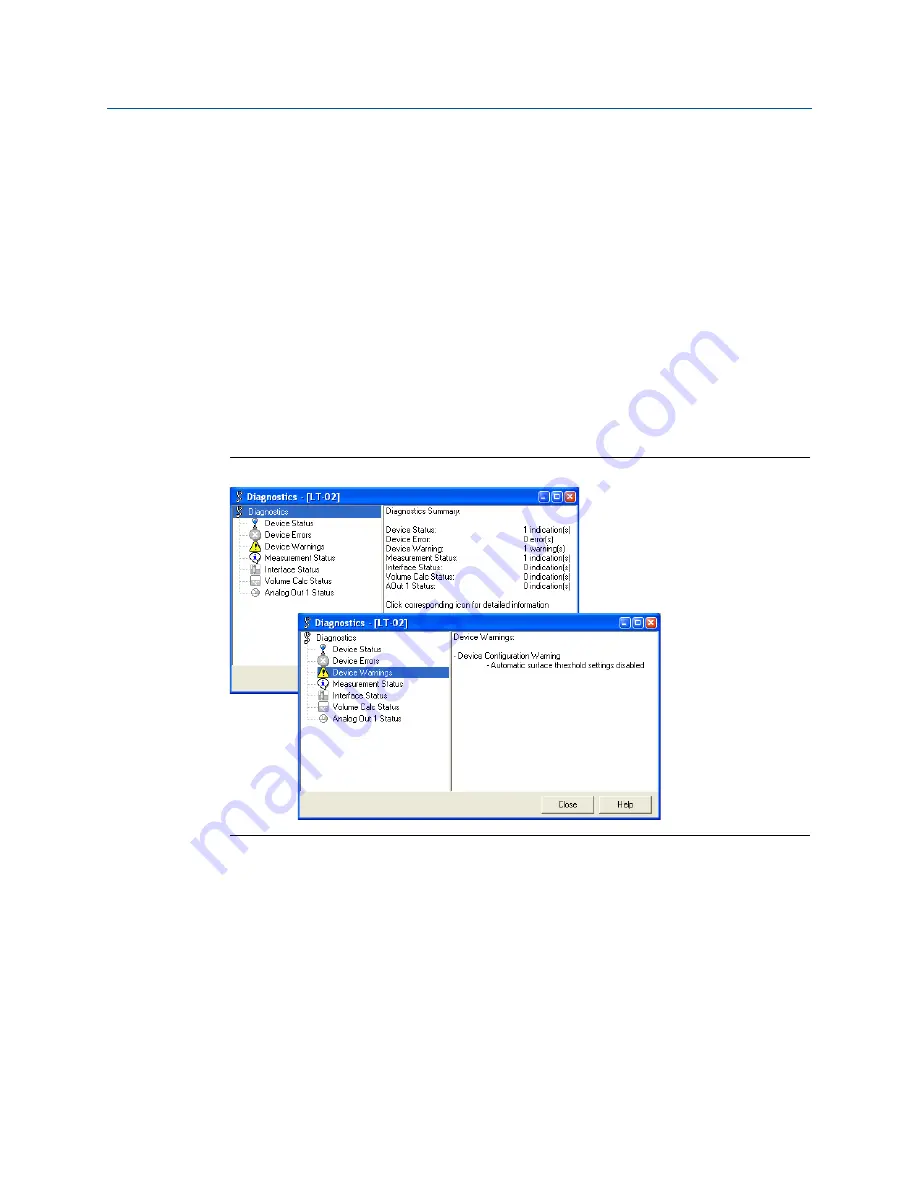 Rosemount 5300 Series Reference Manual Download Page 184