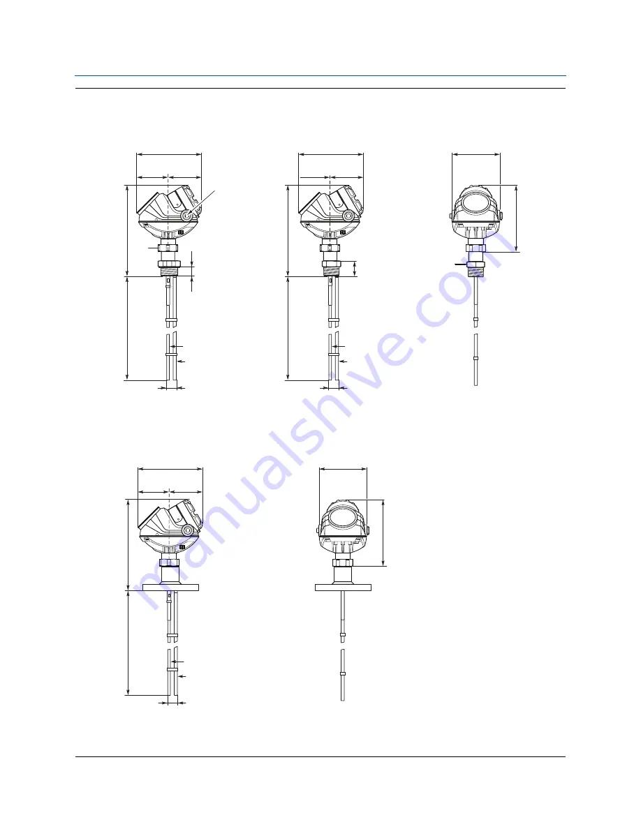 Rosemount 5300 Series Reference Manual Download Page 262