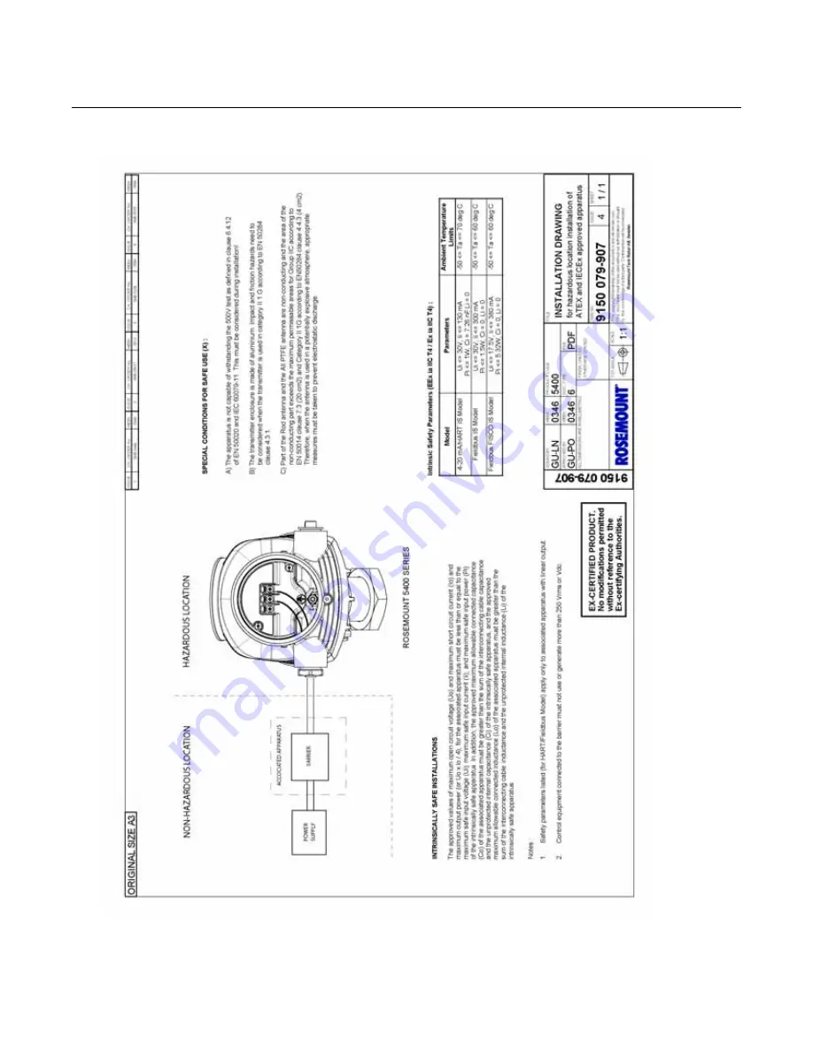 Rosemount 5401 Скачать руководство пользователя страница 158