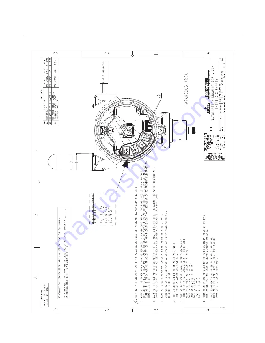 Rosemount 702 Скачать руководство пользователя страница 63