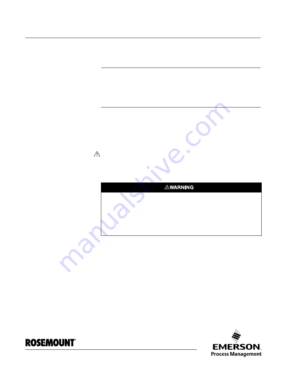 Rosemount 8712 Reference Manual Download Page 11