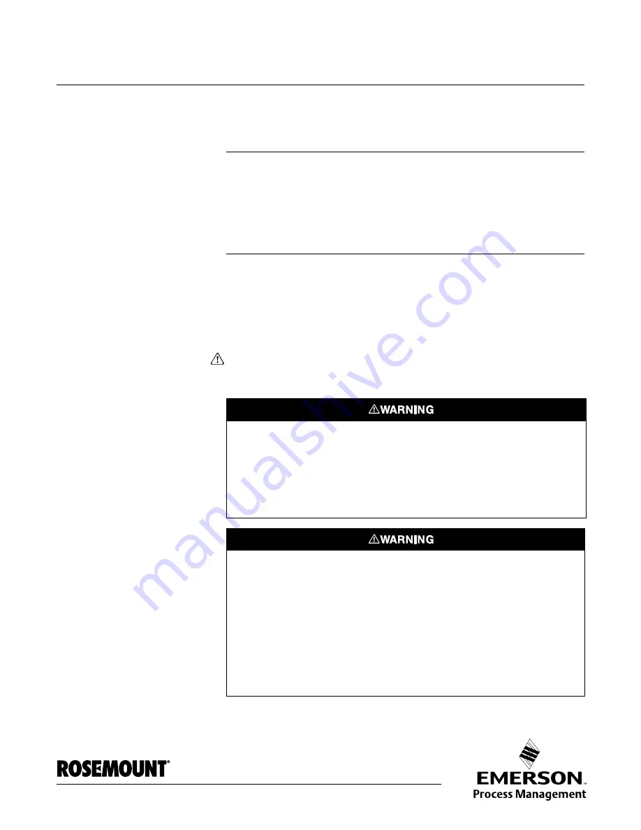 Rosemount 8732 Series Скачать руководство пользователя страница 13