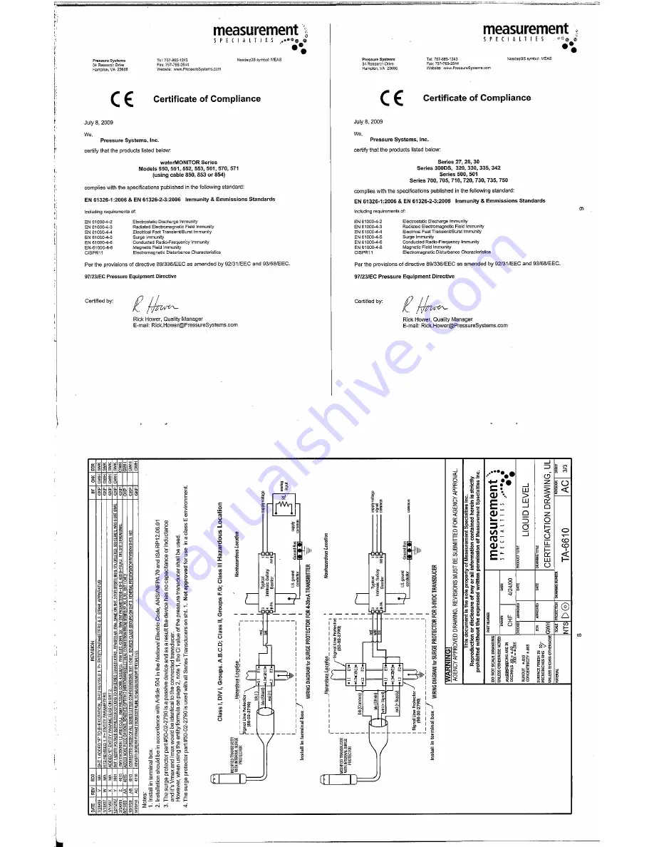 Rosemount 8732E Quick Installation Manual Download Page 39