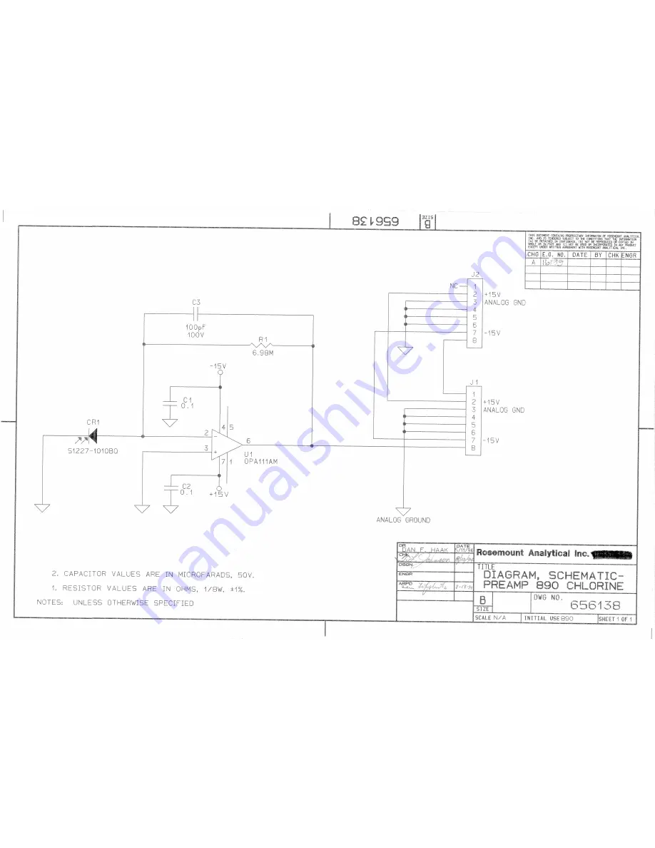 Rosemount 890 Скачать руководство пользователя страница 95