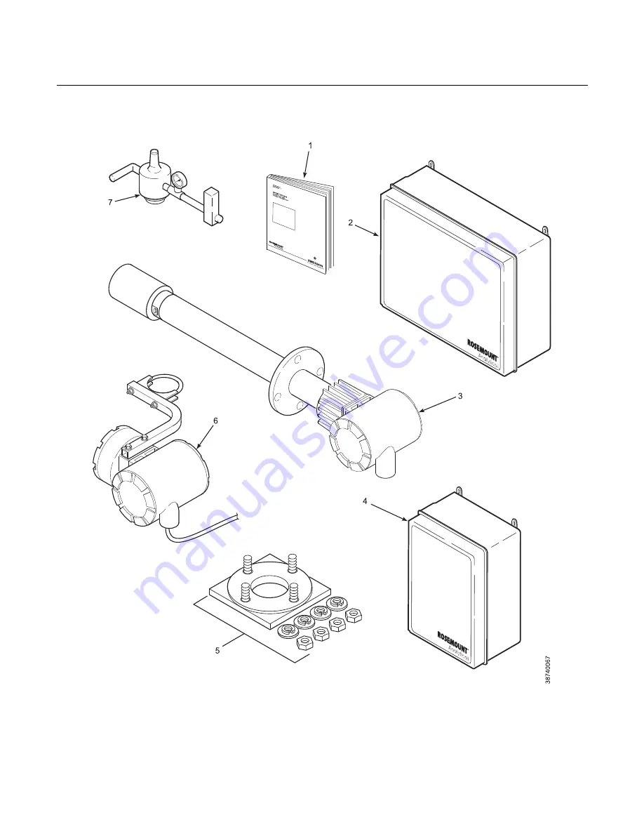 Rosemount Oxymitter 5000 Instruction Manual Download Page 16