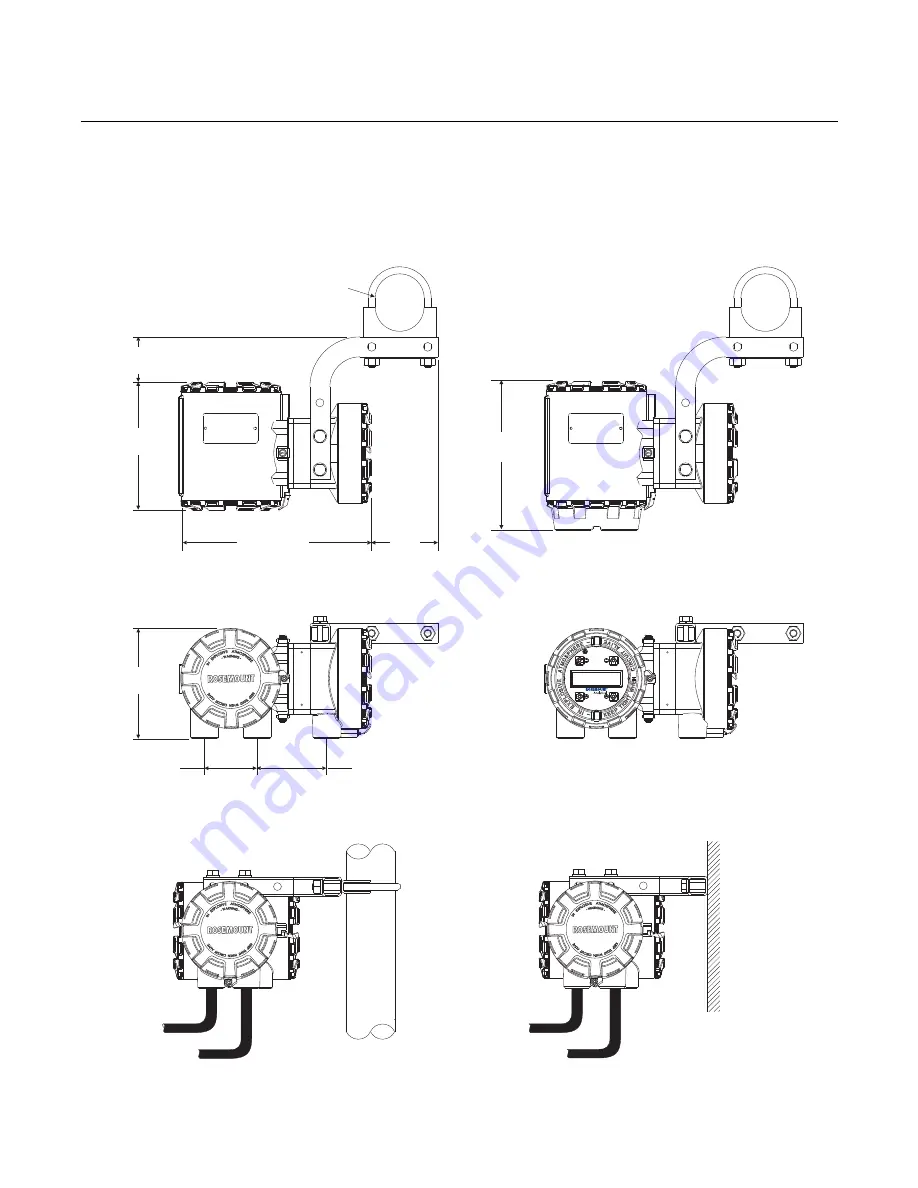 Rosemount Oxymitter 5000 Instruction Manual Download Page 36