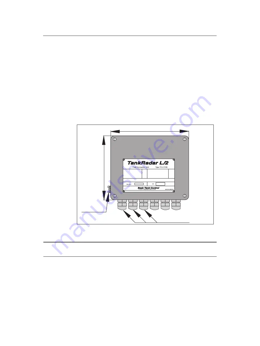 Rosemount TankRadar Rex DAU 2100 Service Manual Download Page 32