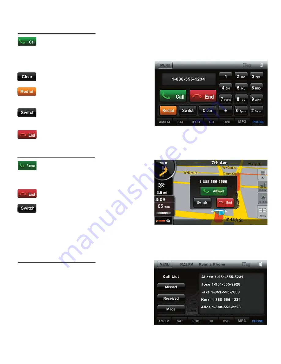 Rosen Honda Civic Navigation Quick Start Manual Download Page 8