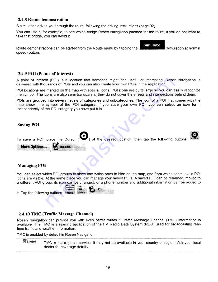 Rosen TYO860-H11 Owner'S Manual Download Page 85