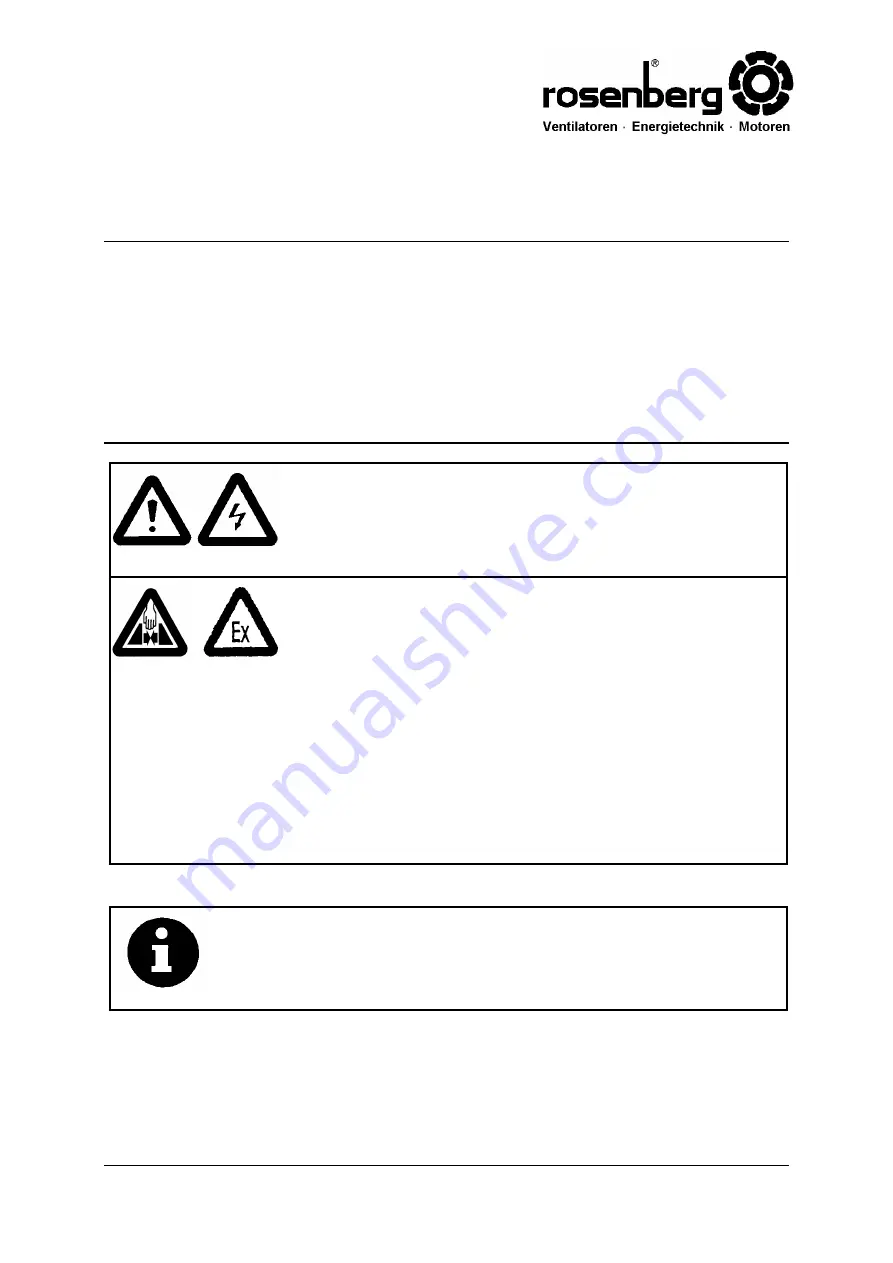 Rosenberg ADK 400-4 Ex Manual Download Page 16