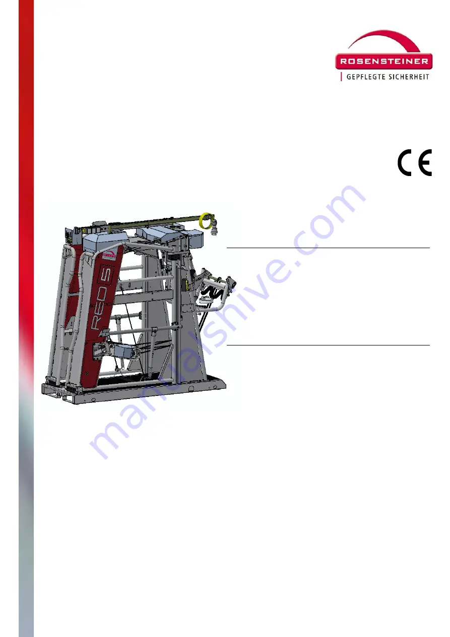 Rosensteiner Red 5 Скачать руководство пользователя страница 1