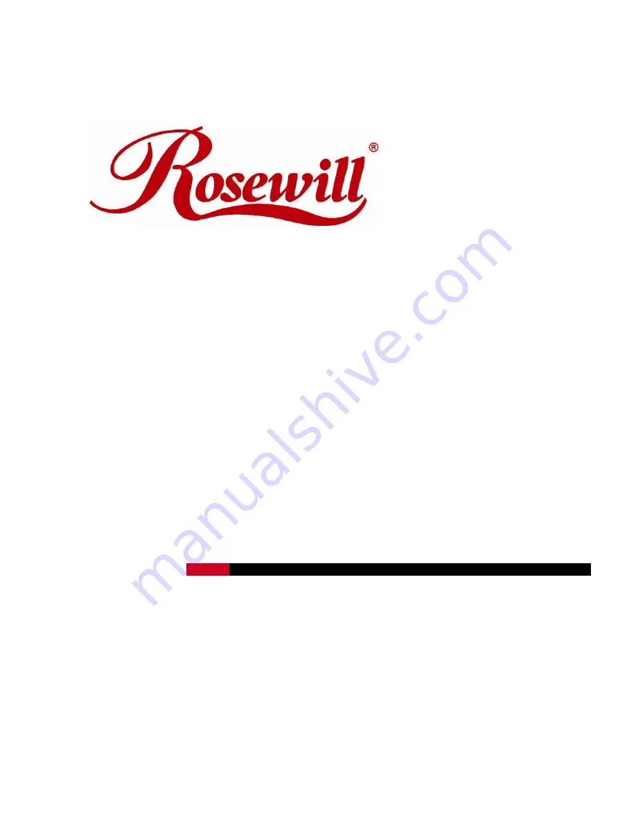 Rosewill N900UBE Quick Installation Manual Download Page 1