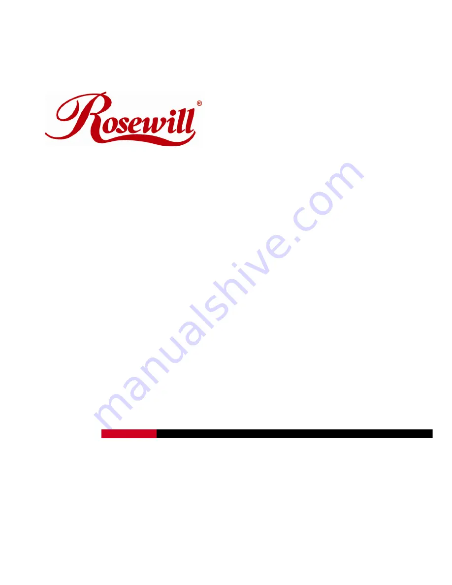 Rosewill RC-213 User Manual Download Page 1