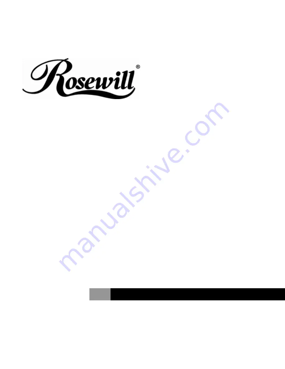 Rosewill RC-301EU User Manual Download Page 1