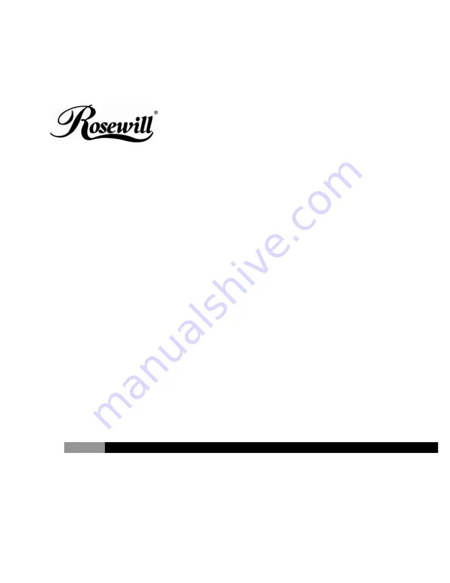 Rosewill RCM-2655V User Manual Download Page 1