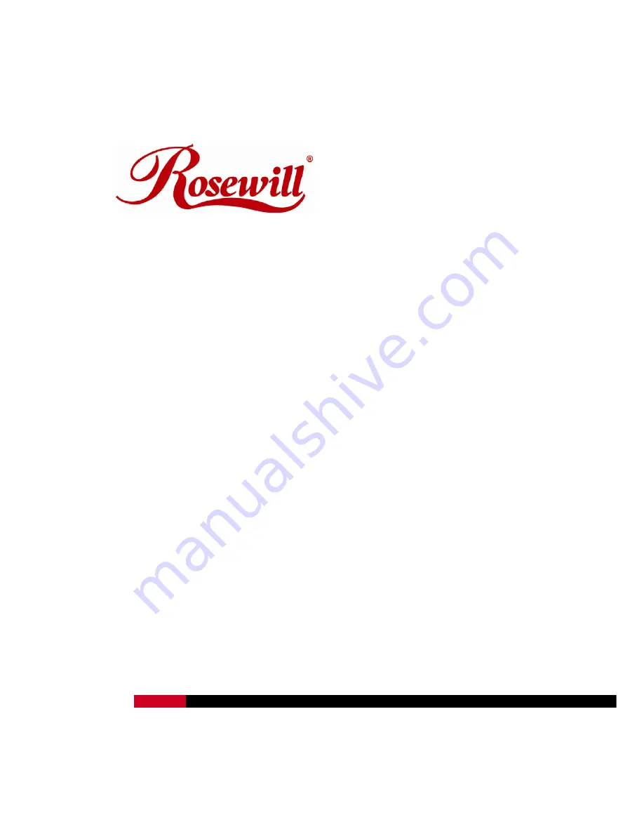 Rosewill RHRC-11002 Скачать руководство пользователя страница 1