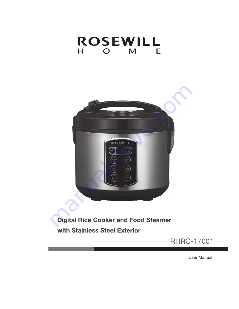 Rosewill RHRC-17001 User Manual Download Page 1