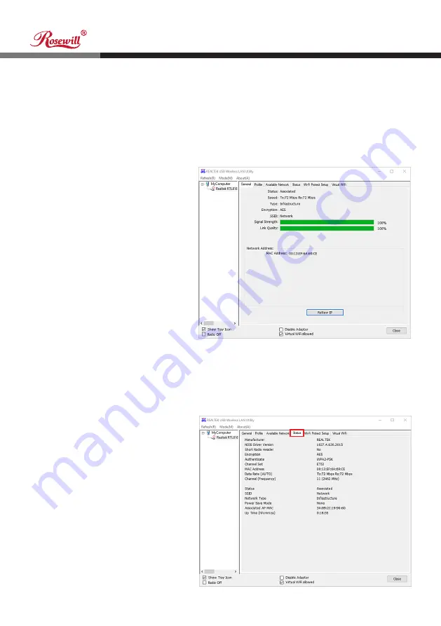 Rosewill RNX-AC1900UB User Manual Download Page 17