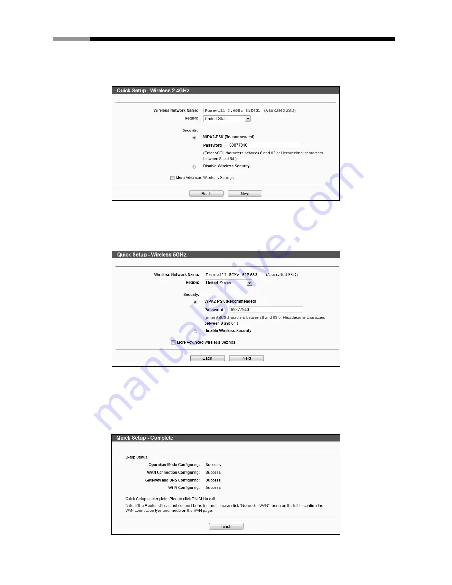 Rosewill RNX-AC750RT Quick Installation Manual Download Page 7