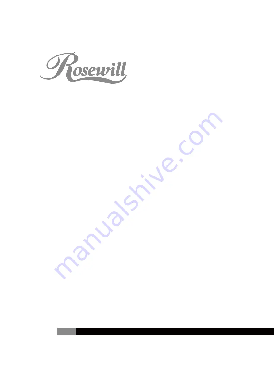 Rosewill RSL-113 User Manual Download Page 1