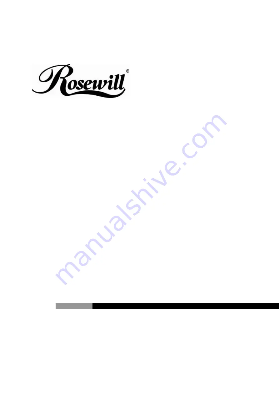 Rosewill RSV-Cage User Manual Download Page 1