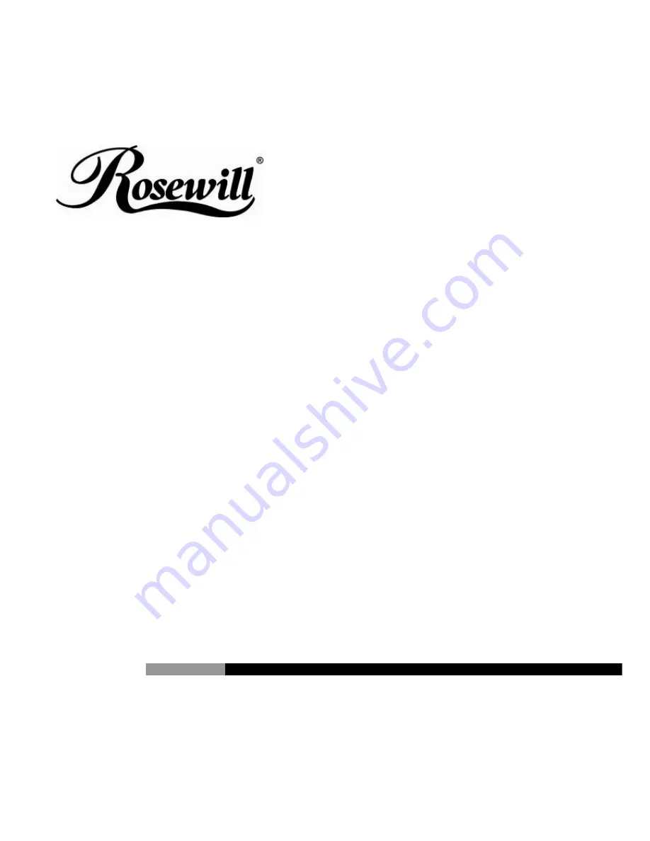 Rosewill RSV-L4000 User Manual Download Page 1