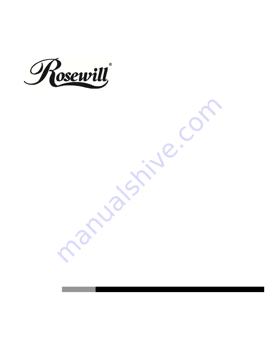 Rosewill RSV-Z2000 User Manual Download Page 1