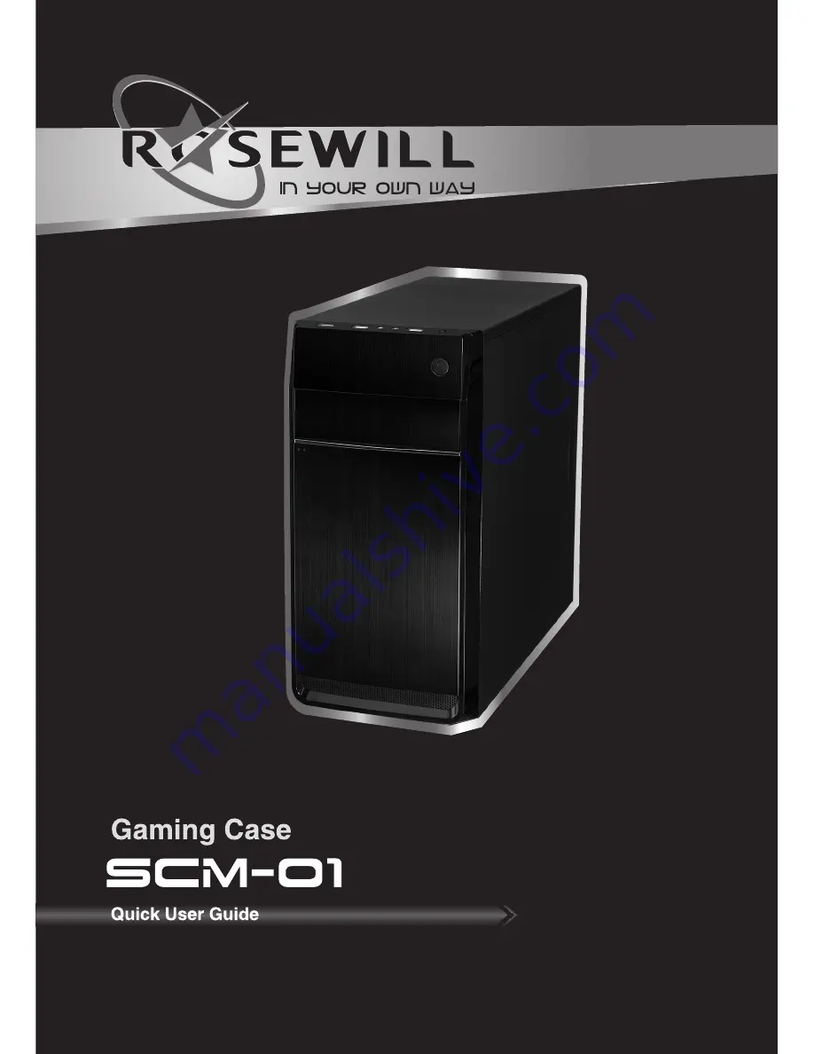 Rosewill SCM-01 Quick User Manual Download Page 1