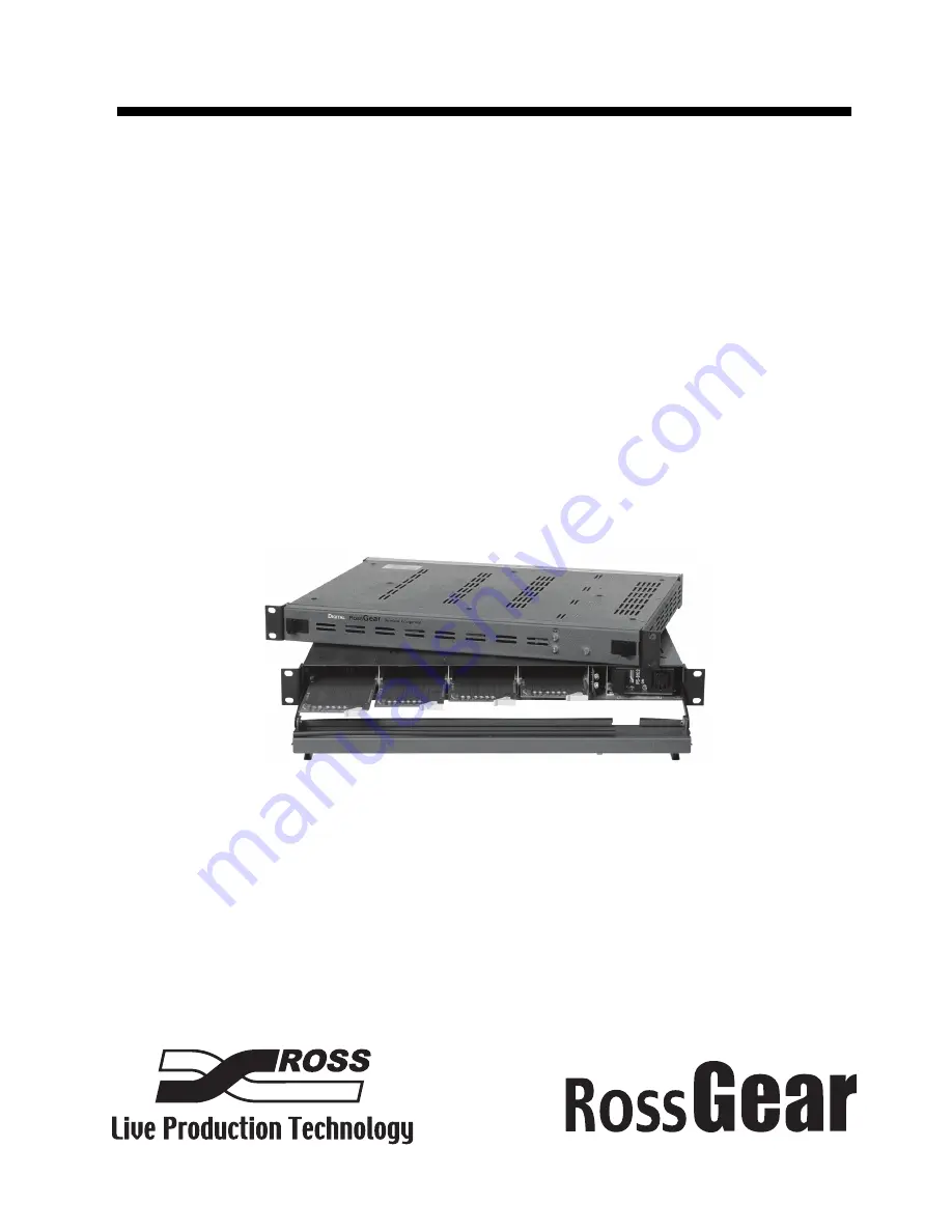 Ross DFR-8104A User Manual Download Page 1