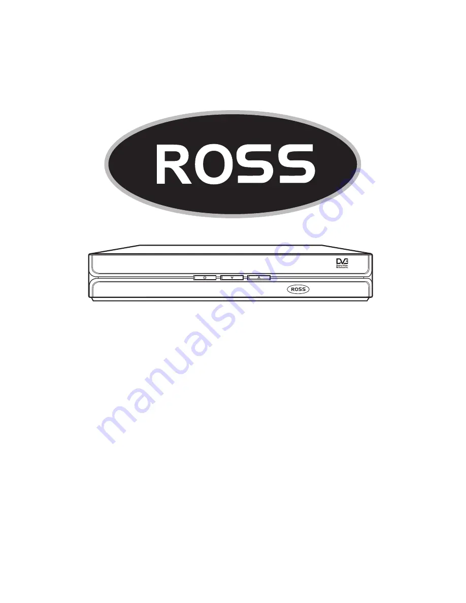 Ross HDR-6110USB User Manual Download Page 1