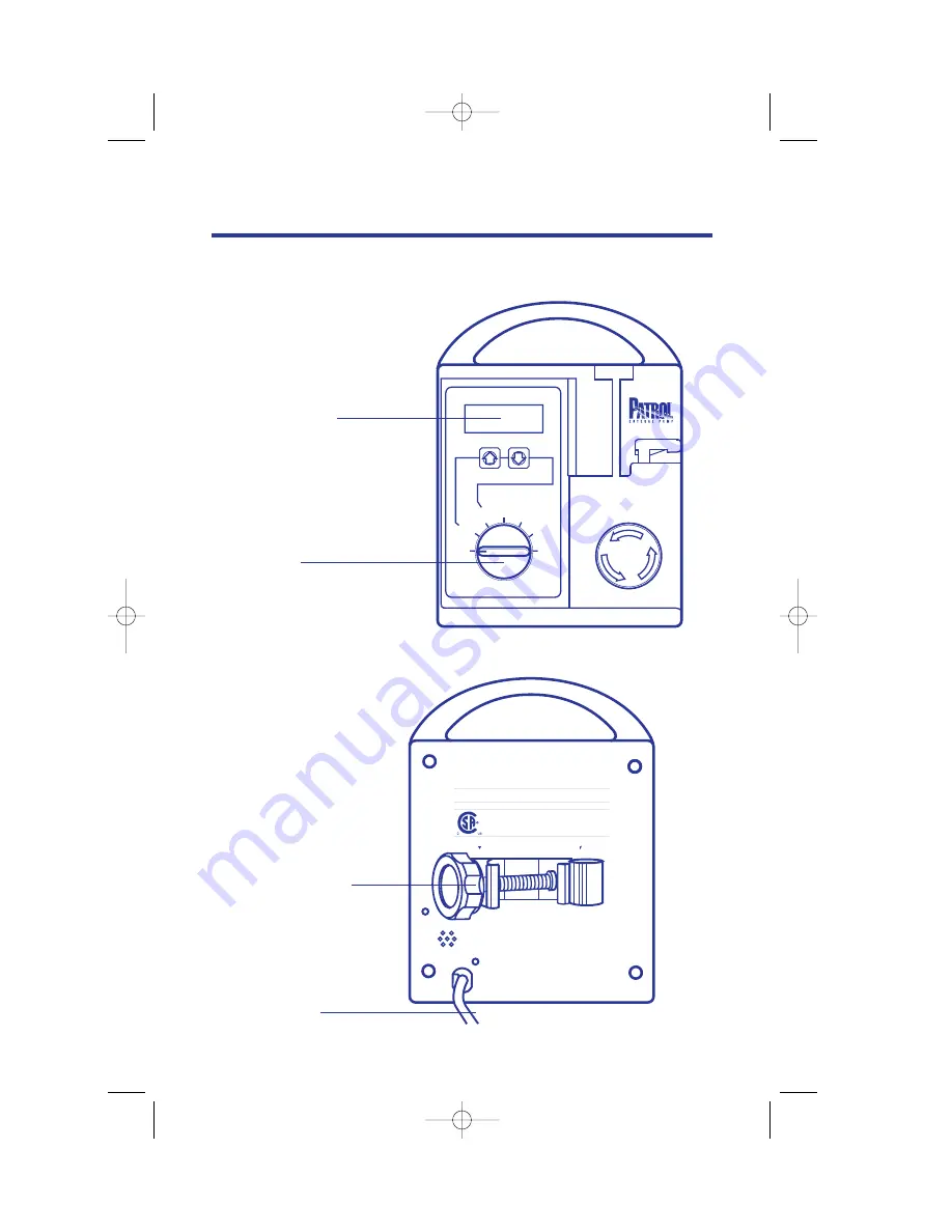 Ross Patrol Enteral Pump Скачать руководство пользователя страница 5