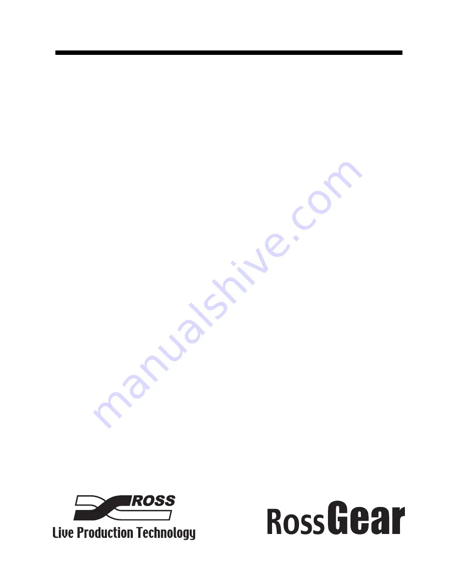 Ross RossGear AFR-7814C User Manual Download Page 1