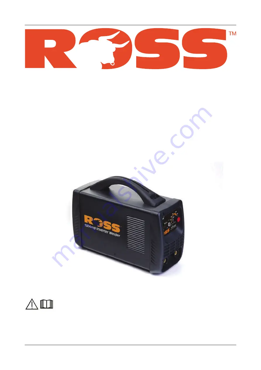 Ross RXT180E General Instruction For Installation Use And Maintenance Download Page 1