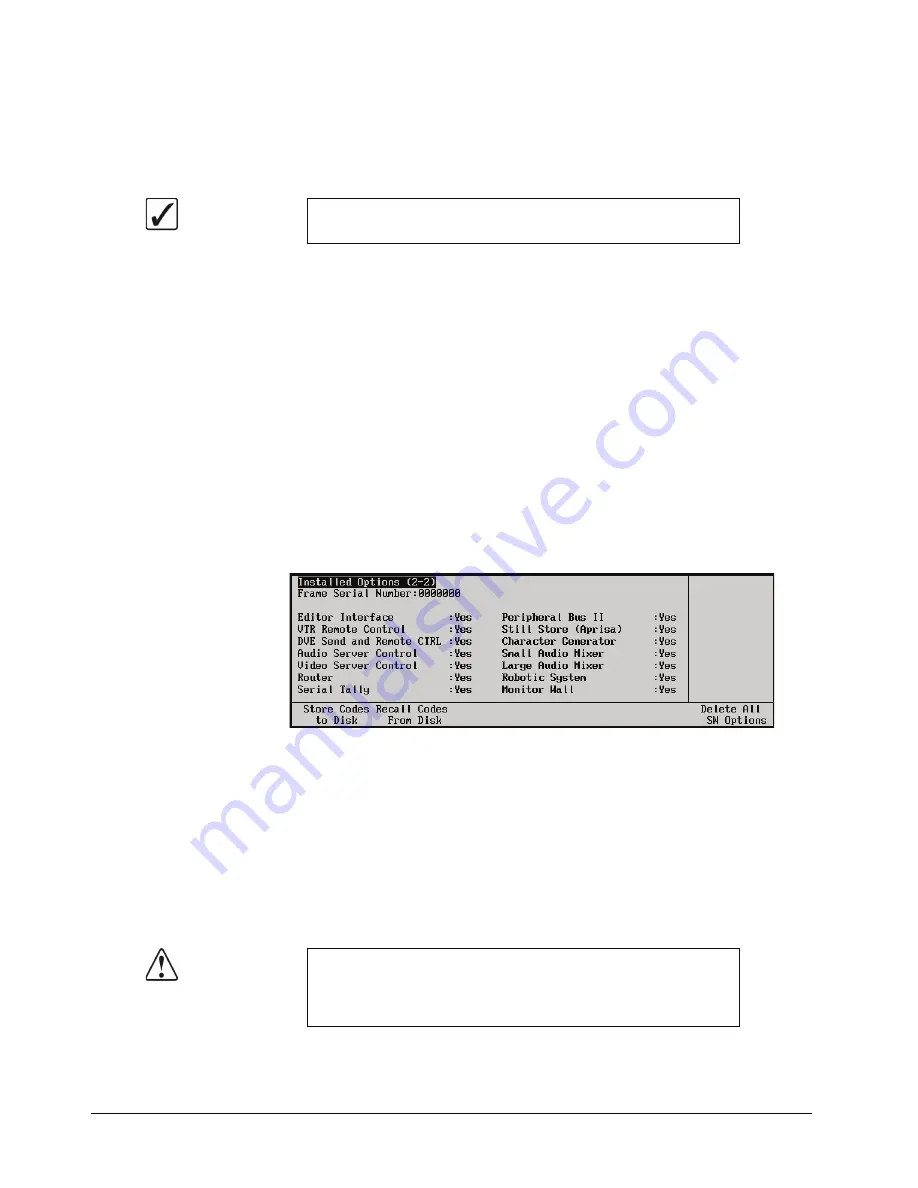 Ross Synergy 2 SD Installation Manual Download Page 86