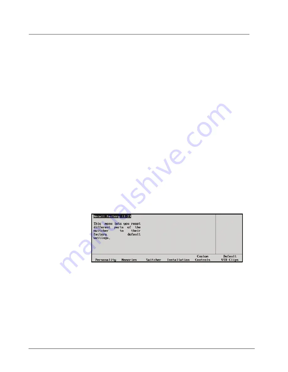 Ross SYNERGY 4000DR-003 Operation Manual Download Page 80