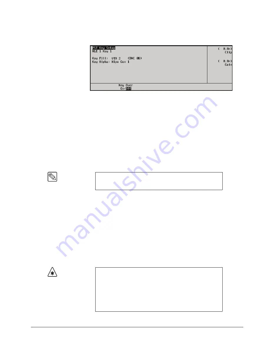 Ross SYNERGY 4000DR-003 Operation Manual Download Page 207