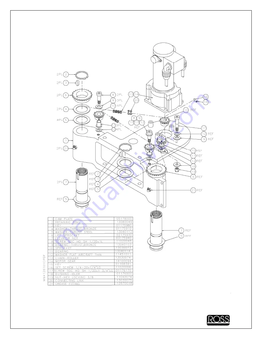 Ross TC700M Operator'S Manual Download Page 23