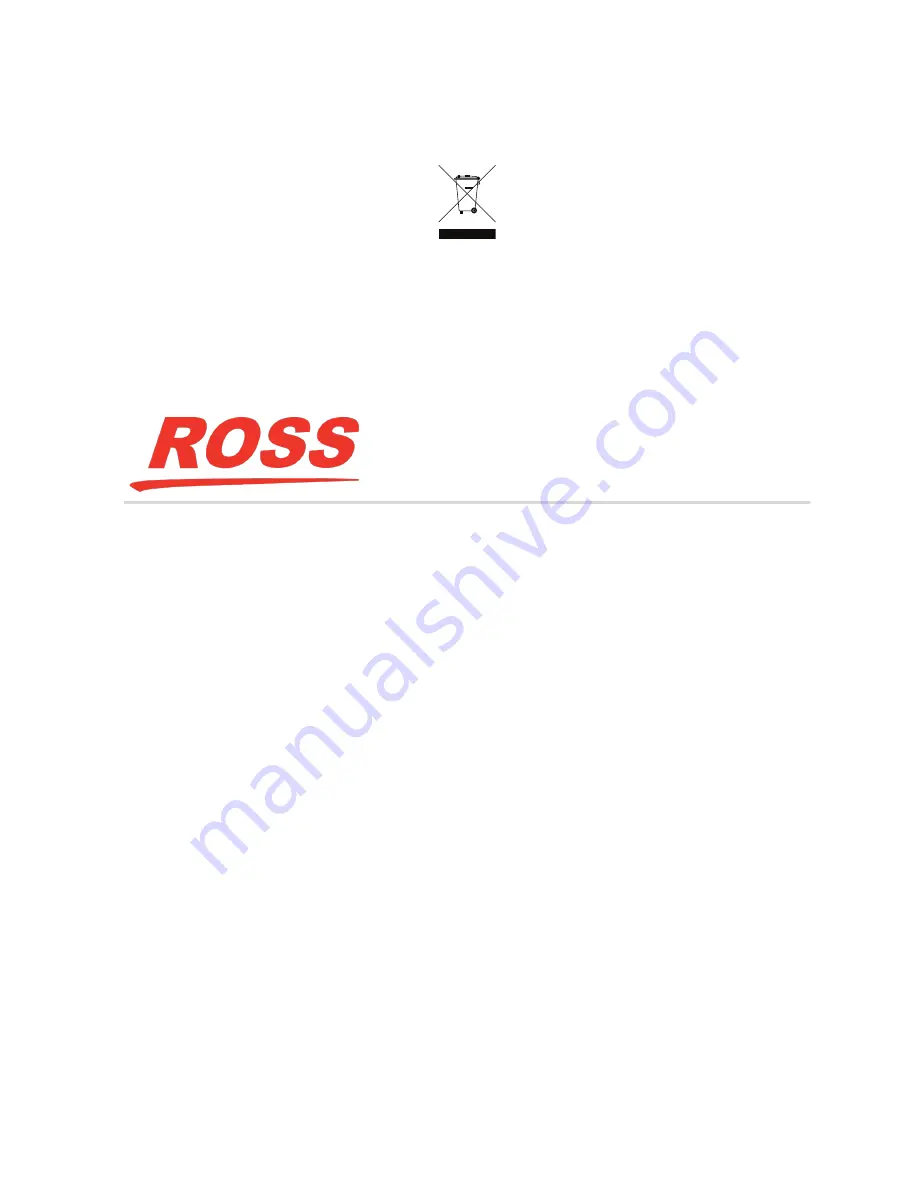 Ross Ultrix 2101DR-008-11 Manual Download Page 5