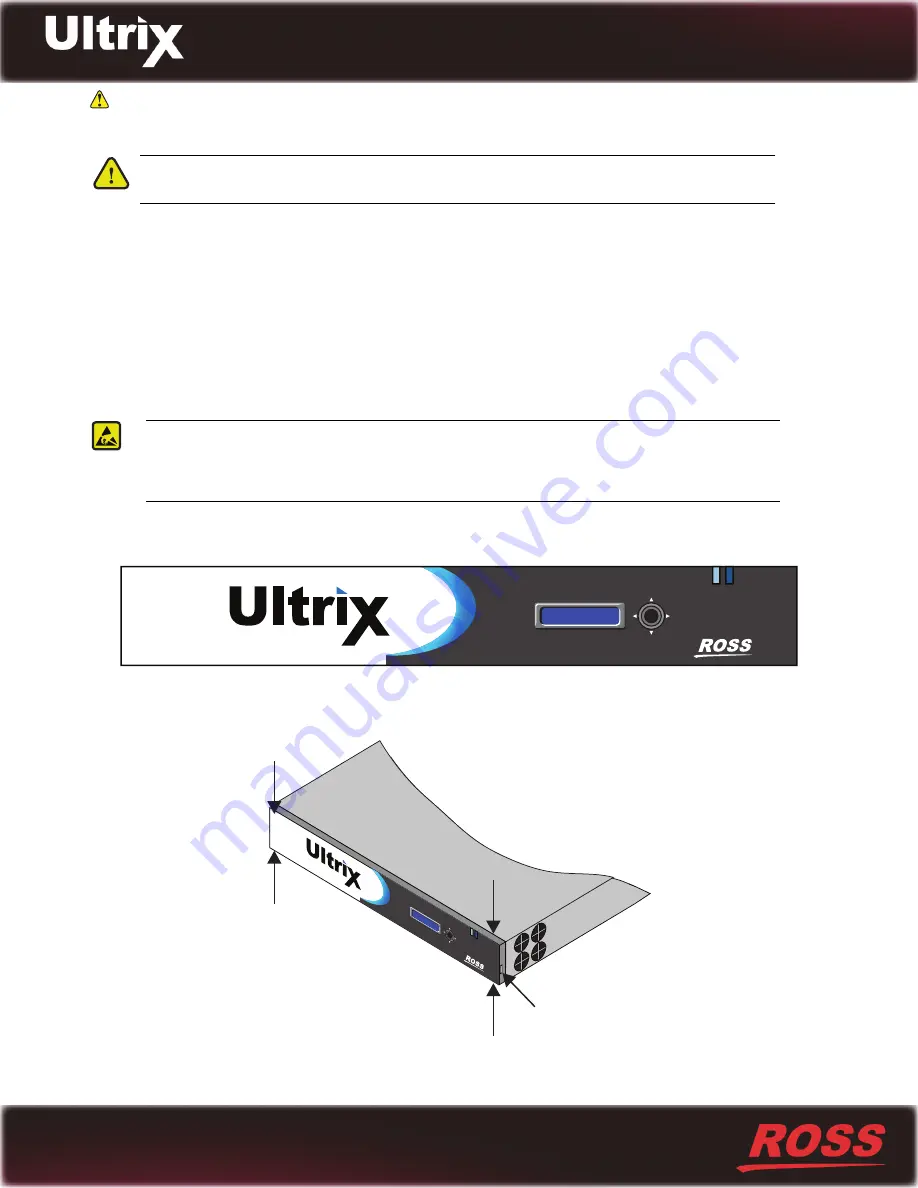 Ross ULTRIX-FM-NS-2RU Скачать руководство пользователя страница 1