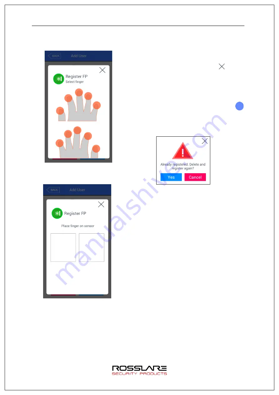 Rosslare AY-B9350 User Manual Download Page 25