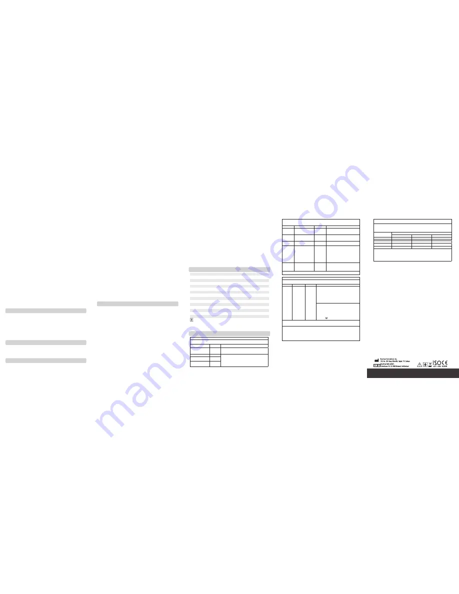 Rossmax AV151 Instruction Manual Download Page 2