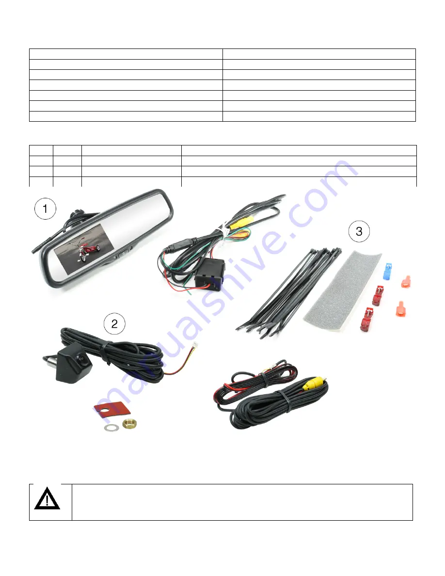 Rostra 250-8309-W Installation Instructions Download Page 1