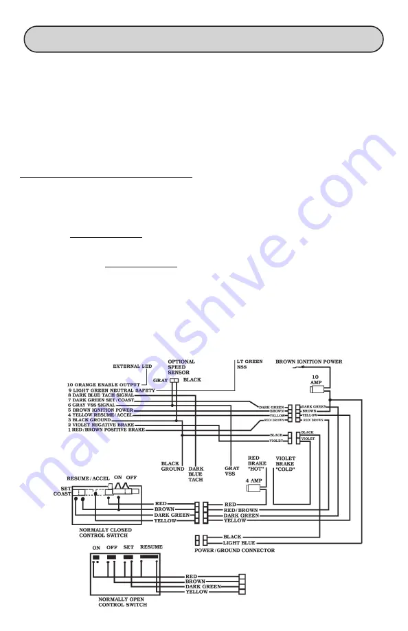 Rostra GlobalCruise Installation & Owner'S Manual Download Page 21