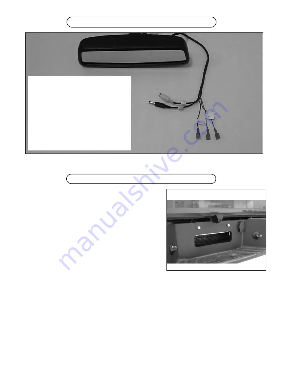 Rostra RearSight 250-8800-LPB Installation Instructions Download Page 3