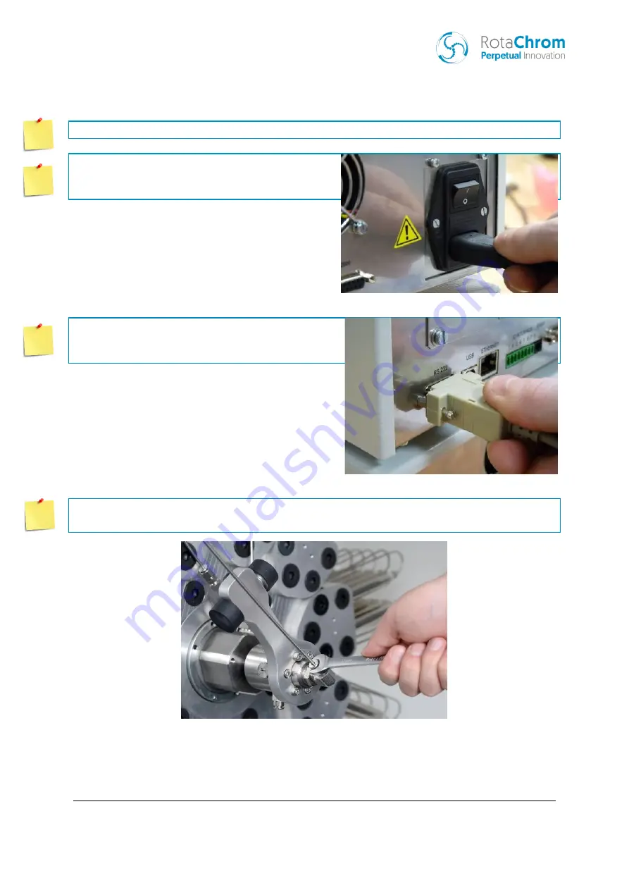 RotaChrom rCPC Operation Manual Download Page 34